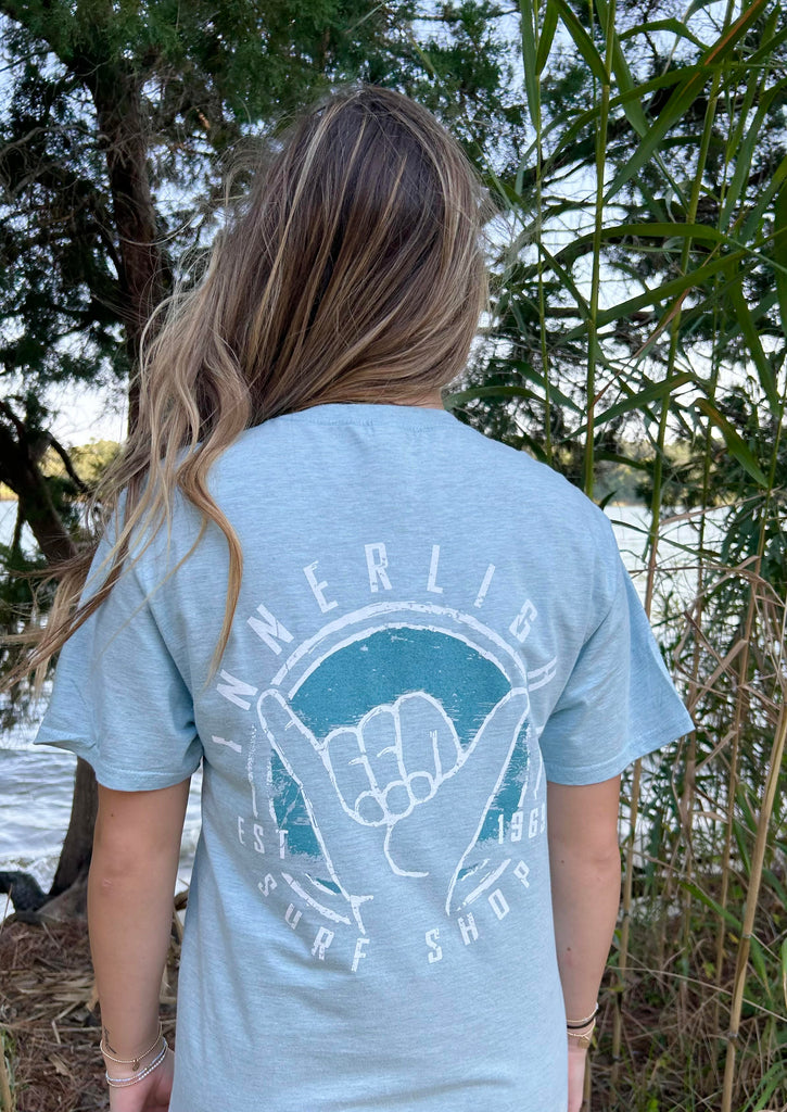 rajabrooke light shaka shirts Lサイズ Innerlight Shaka Tee. - Innerlight Surf Shop