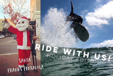 Happy Holidays! New Episode of "Ride with Us! Santa Pranks Pensacola