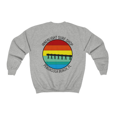 Retro Pier Unisex Crewneck Sweatshirt