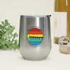 Retro Pier 12oz Insulated Wine Tumbler