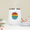 Retro Pier 12oz Insulated Wine Tumbler