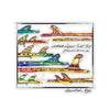 Goldfish Kiss Sticker