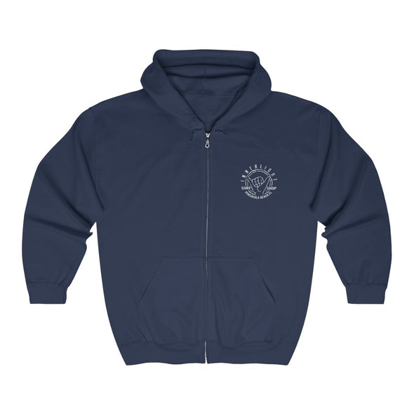 IL Shaka Unisex Full Zip Hooded Sweatshirt