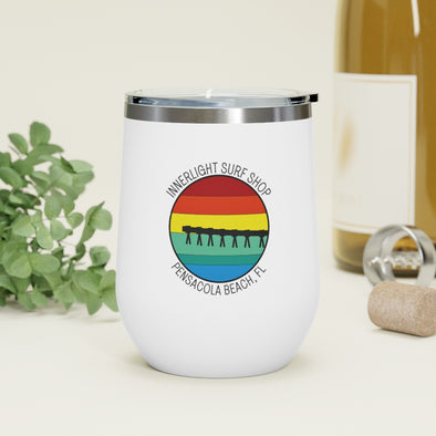 Retro Pier 12oz Insulated Wine Tumbler