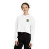 Retro Pier Women’s Cropped Hooded Sweatshirt