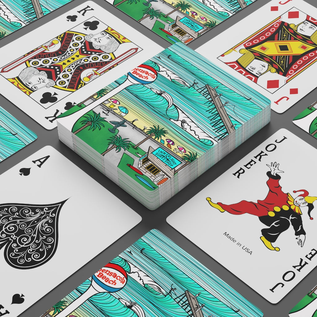 IL Pensacola Beach Jonas Poker Cards - Innerlight Surf Shop