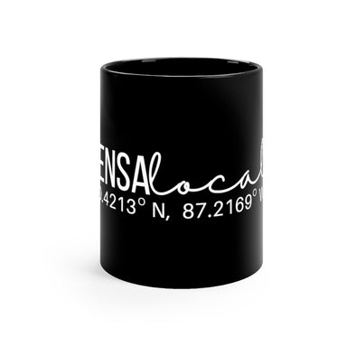 PENSAlocal Black mug 11oz